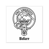Clan Wallace Crest Self-Inking Stamp Zelfinktende Stempel (Design)