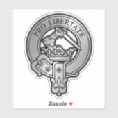 Clan Wallace Crest Sticker (Vel)