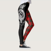 Clan Wallace Crest & Tartan Leggings (Rechts)