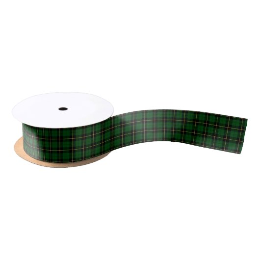 Clan Wallace Hunting Tartan Satijnen Lint (Spoel)