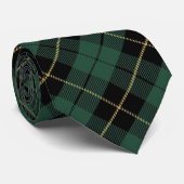Clan Wallace Jacht Oude Tartan Stropdas (Opgerold)