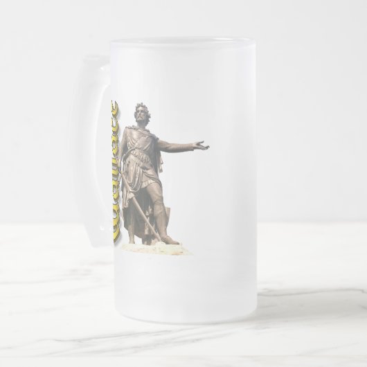 Clan Wallace Old Scotland Matglas Bierpul (Voorkant links)