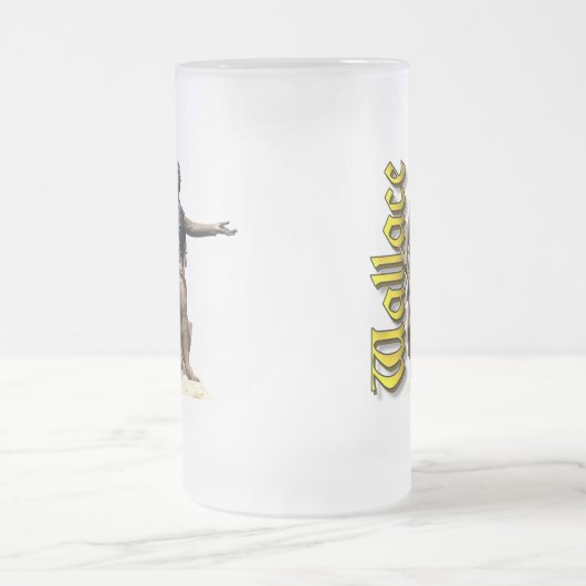 Clan Wallace Old Scotland Matglas Bierpul (Center)