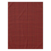 Clan Wallace Rood en Zwart Schots Tartan Tafelkleed (Voorkant)