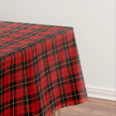 Clan Wallace Rood en Zwart Schots Tartan Tafelkleed (Voorbeeld)