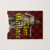 Clan Wallace Scottish Freedom Legpuzzel (Horizontaal)