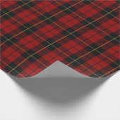 Clan Wallace Scottish Tartan Cadeaupapier (Hoek)