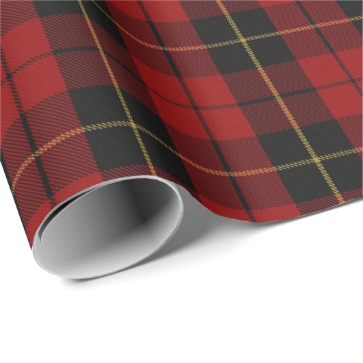 Clan Wallace Scottish Tartan Cadeaupapier (Rol Hoek)