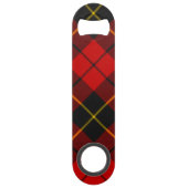 Clan Wallace Tartan Bar Key Speed Flessenopener (Achterkant)
