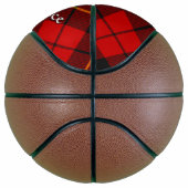 Clan Wallace Tartan Basketball Basketbal (Rechts)