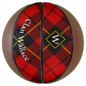 Clan Wallace Tartan Basketball Basketbal (Verticaal)