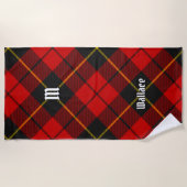 Clan Wallace Tartan Beach Towel Strandlaken (Voorkant)