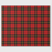 Clan Wallace Tartan Cadeaupapier (Vlak)