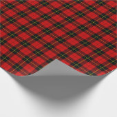 Clan Wallace Tartan Cadeaupapier (Hoek)