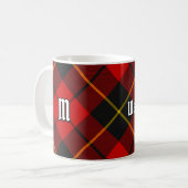 Clan Wallace Tartan Coffee Mok (Voorkant links)