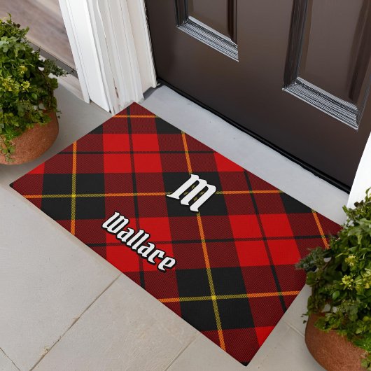 Clan Wallace Tartan Doormat Deurmat