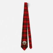 Clan Wallace Tartan en Sporran Stropdas (Voorkant)