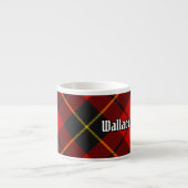 Clan Wallace Tartan Espresso Cup Espresso Kop (Voorkant)