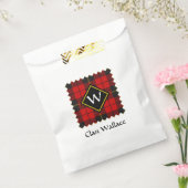 Clan Wallace Tartan Favor Bag Bedankzakje (Gezegeld)