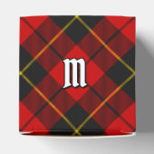 Clan Wallace Tartan Favor Box Bedankdoosjes (Bovenkant)