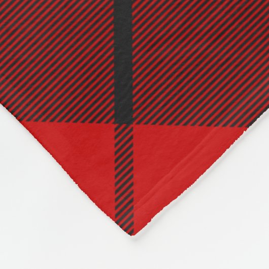 Clan Wallace Tartan Fleece Blanket Deken (Hoek)