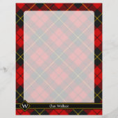 Clan Wallace Tartan Flyer (Voorkant)
