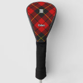 Clan Wallace Tartan Golfhoofddekking Golfheadcover (Voorkant)