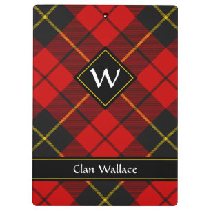 Clan Wallace Tartan Klembord