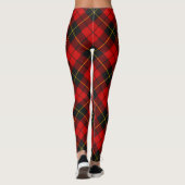 Clan Wallace Tartan Leggings (Achterkant)