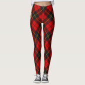 Clan Wallace Tartan Leggings (Voorkant)