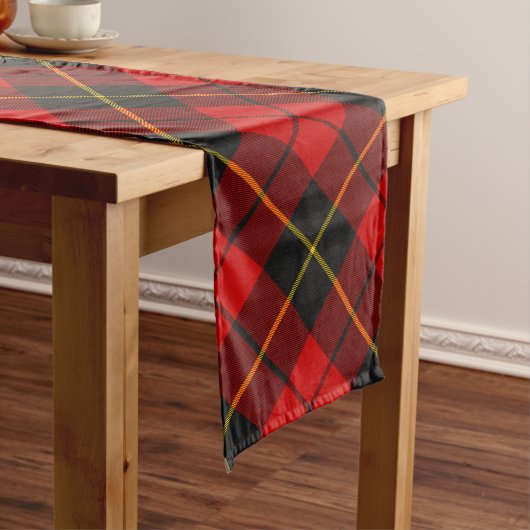 Clan Wallace Tartan Long Table Runner Lange Tafelloper (Voorbeeld)