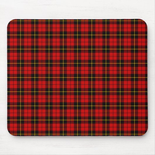 Clan Wallace Tartan Muismat (Voorkant)