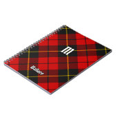 Clan Wallace Tartan Notitieboek (Linkerzijde)