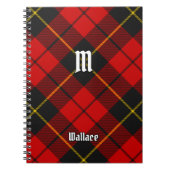 Clan Wallace Tartan Notitieboek (Voorkant)