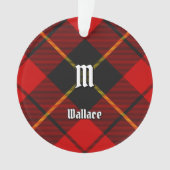 Clan Wallace Tartan Ornament (voorkant)