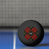 Clan Wallace Tartan Ping Pong Ball (Net)
