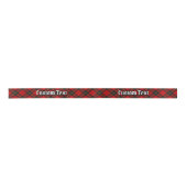 Clan Wallace Tartan Satin Ribbon Satijnen Lint (Voorkant)