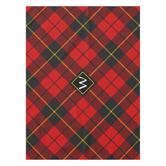 Clan Wallace Tartan Tablecloth Tafelkleed (Voorkant)