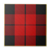 Clan Wallace Tartan Tegeltje (Voorkant)