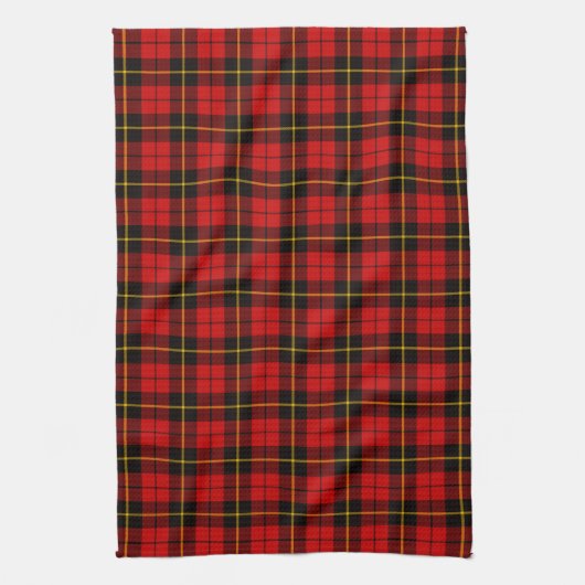Clan Wallace Tartan Theedoek (Verticaal)