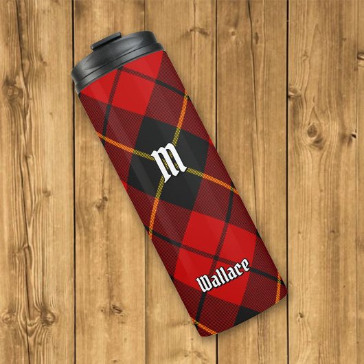 Clan Wallace Tartan Thermal Tumbler Thermosbeker