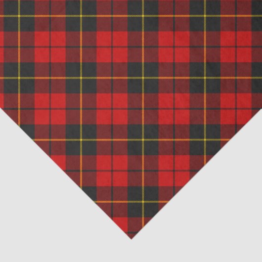 Clan Wallace Tartan Tissue Paper Tissuepapier (Detail)