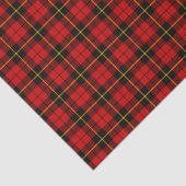 Clan Wallace Tartan Tissuepapier (Detail)