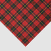 Clan Wallace Tartan Tissuepapier (Detail)