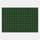 Clan Wallace Tartan Variaties Inpakpapier Vel (Voorkant 2)