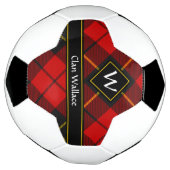 Clan Wallace Tartan Voetbal (Gedraaid)