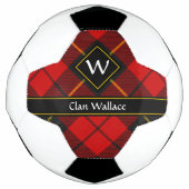 Clan Wallace Tartan Voetbal (Voorkant)