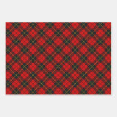 Clan Wallace Tartan Wrapping Paper Sheets (Voorkant 3)