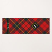 Clan Wallace Tartan Yoga Mat (Voorkant (horizontaal))
