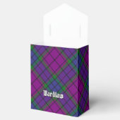 Clan Wardlaw Tartan Bedankdoosjes (Geopend)